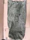 Vintage antique World War II military army duffel canvas navy sea bag, WW2