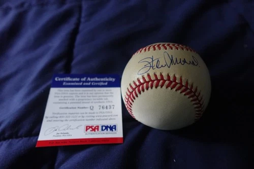 Stan Musial St Louis Cardinals HOFer Baseball Autographed MLB Ball PSA COA
