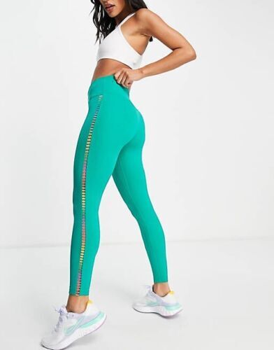 Workout Leggings Nike The One Rainbow Ladder Leggings Nike Dri Fit