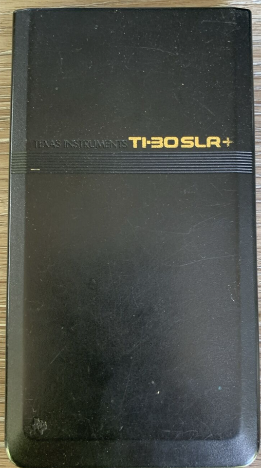 Texas Instruments TI-30 SLR+ Solar Scientific Calculator Working | eBay