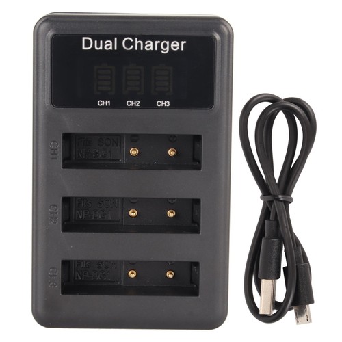 Camera Battery Charger For NP BG1 For DSC H50 H20 W210 W220 WX1 5V USB - Zdjęcie 9 z 22