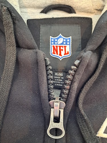 NFL Cincinnati Bengals Full Zip Jacket Black Orange XL Heavyweight Full Zip ๐ฅ - Picture 8 of 9