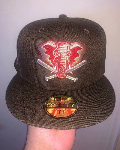 Lids Brown Scarlet Oakland Athletics 