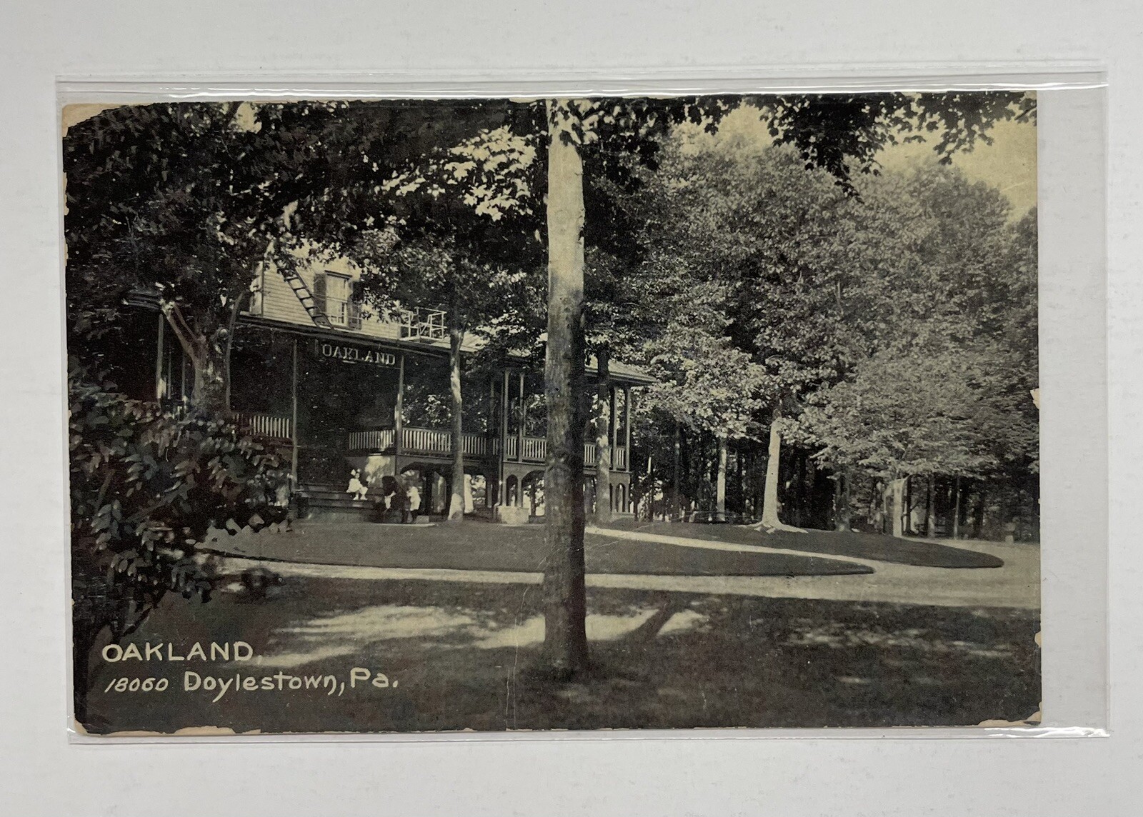 Oakland Doylestown 18060 PA Vintage Antique Unused Pennsylvania