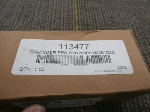 New Setra Pressure Transducer Model 209 Electrical Hydraulic 2091200PG2M2810 - Picture 3 of 3
