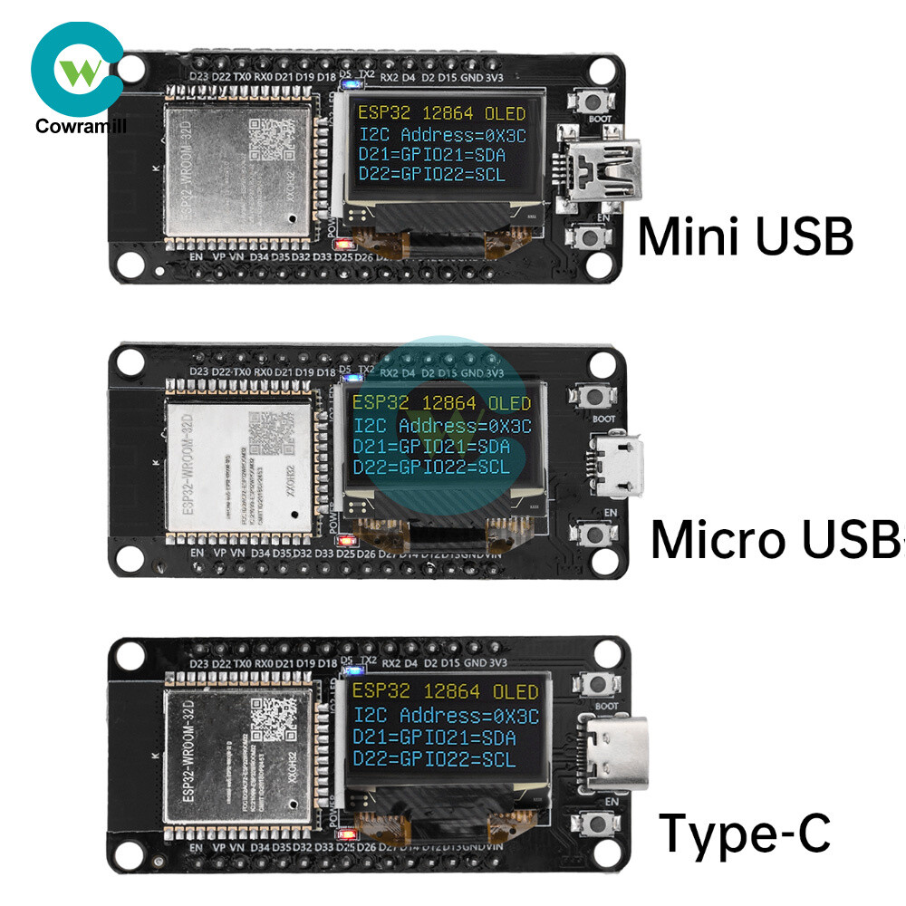 ReveD 32-BIT ESC Bluetooth内蔵 中古 ESP32 ESP--32D WIFI Bluetooth Development Board Module w/ 0.96