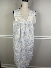 Vintage Lace IsaBella Floral Nightgown Cottagecore dress gown lingerie Large