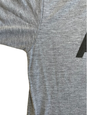 ⚡Vintage 80s Champion ARMY Military Gray Shirt Medium Single