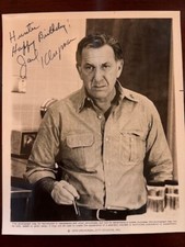 Classic Vintage 8x10 Inscribed Signed Photo Jack Klugman Quincy M.E. Odd Couple