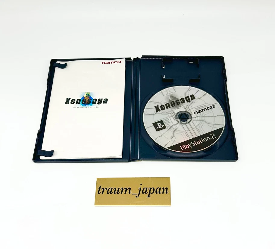 Xenogears Xenosaga I II III Trilogy Complete Set PS1 PS2 lot of 4 Games Tested - Image 3 of 4