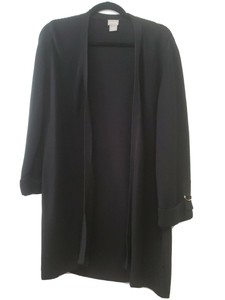black small cardigan