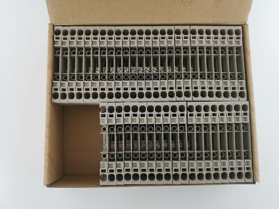 44 Stück Weidmüller PTL 6/10/STB 1084780000 Prüftrenn-Reihenklemme