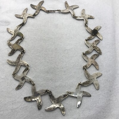 Vintage 925 Sterling Silver TS-01 Mexico X-X Link Statement