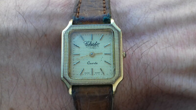 Cholo 1114 FHF ESA 961001 VINTAGE  WATCH SWISS MADE MONTRE 80's UHR OROLOGIO