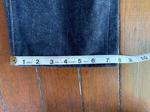 The Flat Head 3009 Made In Japan 14.5oz Selvedge Jeans 33x36 - Picture 13 of 13