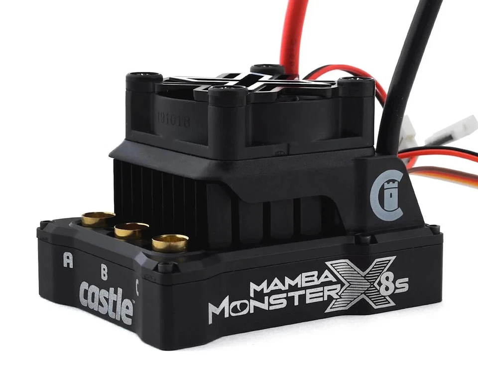 Castle Creations MAMBA MONSTER X 8S / 33.6V ESC w/ 1717-1650KV Motor Combo - Image 2 of 4