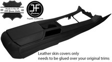 Schwarz & Schwarz Voll Mittelkonsole & Armlehne Leder Bez�ge F�r Camaro 10-15