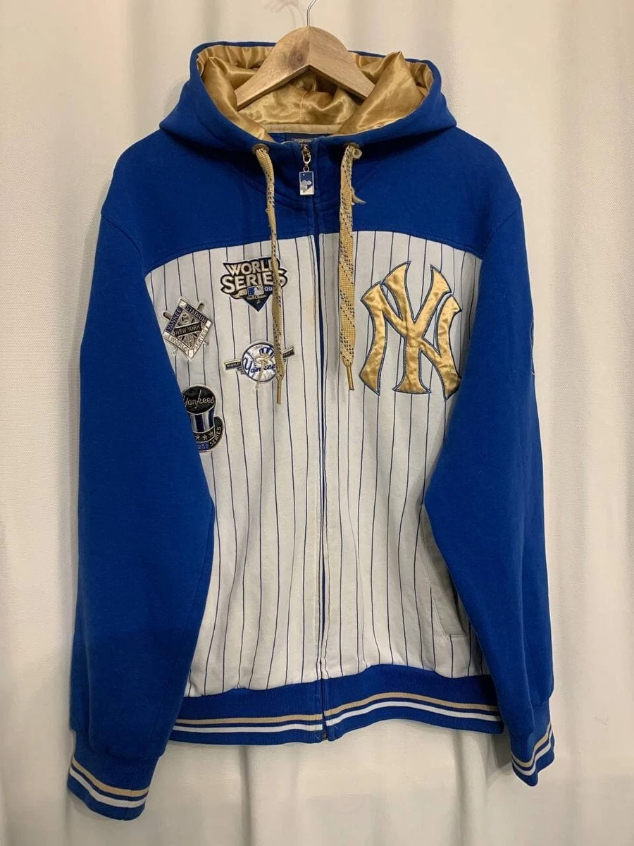 MLB NEW YORK YANKEES BASEBALL JACKET MAJESTIC AUTHENTIC SIZE XL