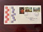 United Kingdom 1967 - British Paintings FDC with stamps set Edinburgh Philatelic