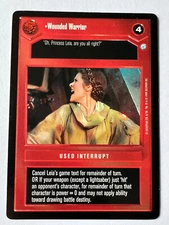 Star Wars CCG Endor Wounded Warrior LP/NM