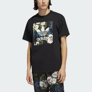 floral adidas tee
