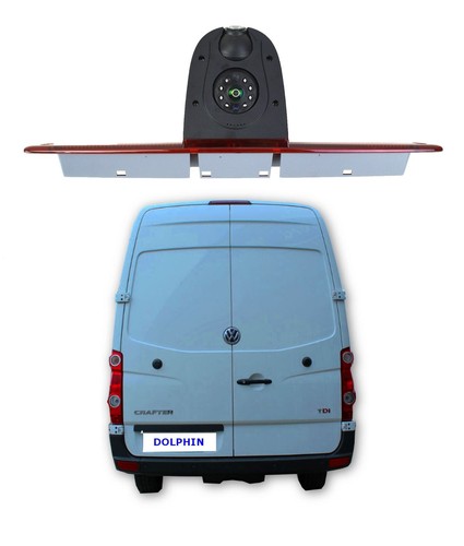 VW Crafter Van Compatible Brake Light Dual Rear Reverse Camera from 2007 to 2015 - Picture 3 of 12