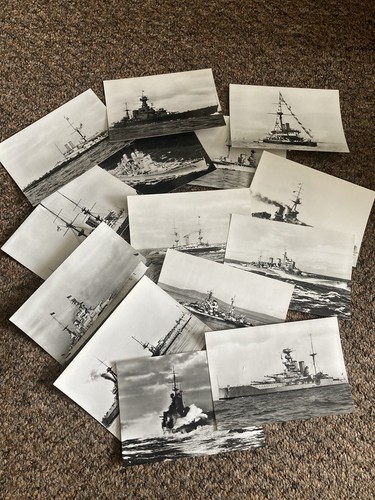 35 Postcards Of Ships Black And White And Coloured - Picture 7 of 8