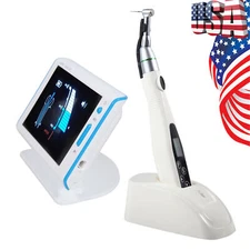 Dental Cordless LED Endo Motor 16:1 Contra Angle/Apex Locator Root Canal Finder