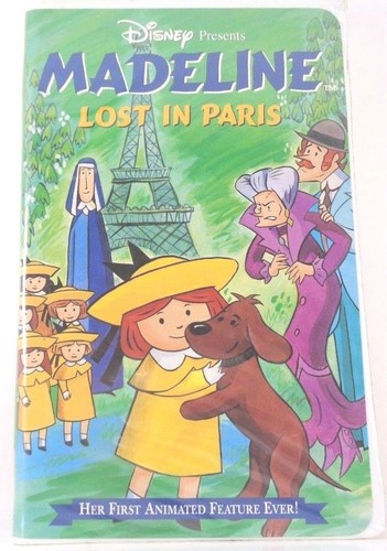 Madeline: Lost in Paris (VHS, 1999) #643 | eBay