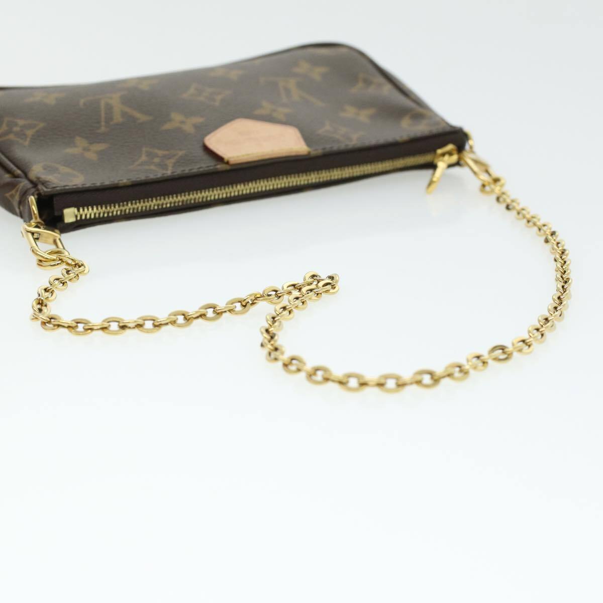 LOUIS VUITTON Monogram Multi Pochette Accessoires Pouch Khaki  