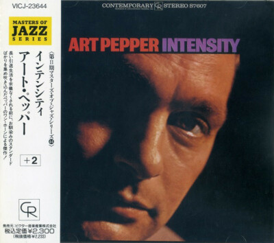 ART PEPPER Intensity JAPAN CD VICJ-23644 OBI s8161 | eBay