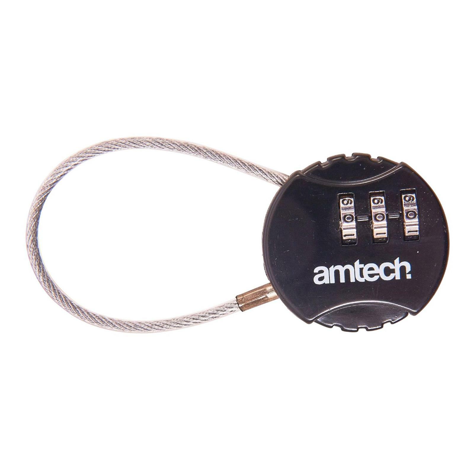 Shackle Wire 3Digit Security Combination Lock Travel Luggage Suitcase