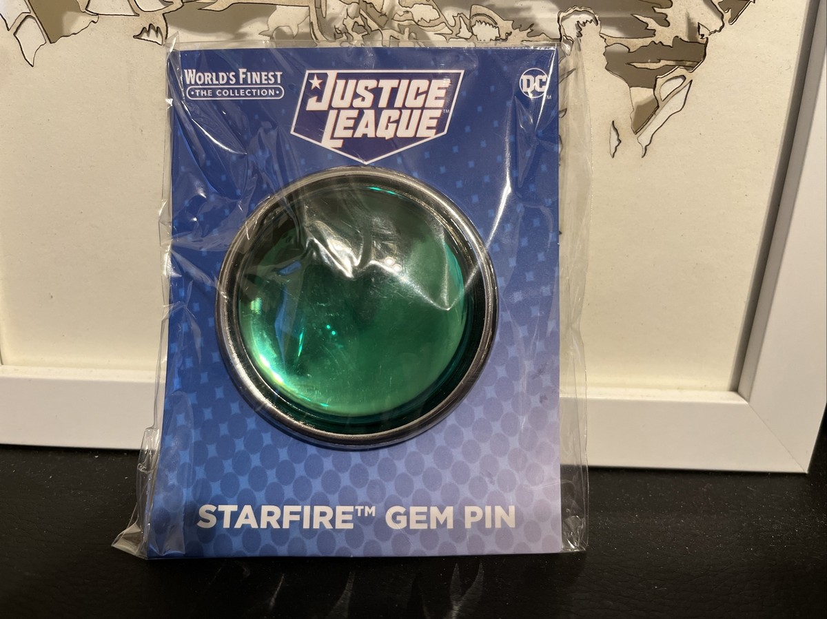 DC Worlds Finest Collection Box Exclusive Teen Titans STARFIRE GEM