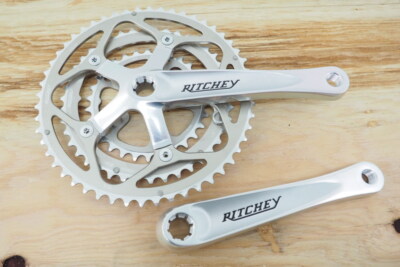 New Old Stock Ritchey WCS V-Crank 175mm Triple 52/42/30t Octalink Silver
