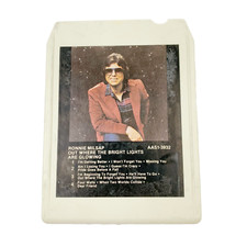 Ronnie Milsap Out Where The Bright Lights Are Glowing 8-Track Tape 1981 Untested