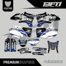 Mid Range Yamaha WR 250F 250 F 2005 2006 Motocross Graphics Kit Decals 05 06
