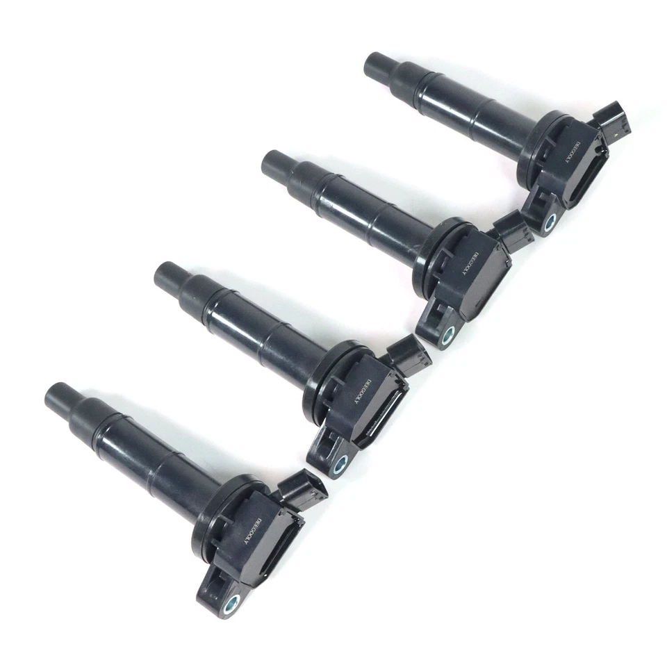 Bobinas de ignição 4 peças para Toyota Camry Corolla Highlander RAV4 Solara 2.4L UF333 - Imagem 2 de 4