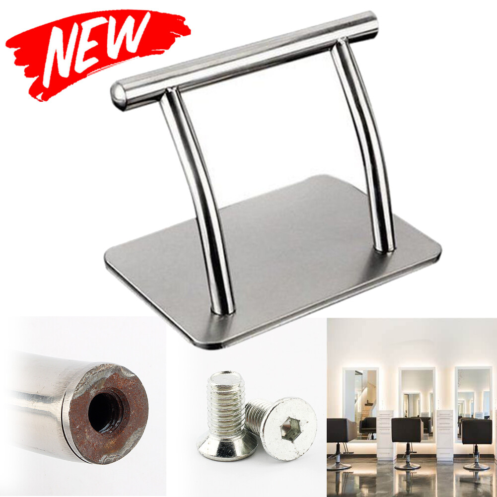 Stainless Steel Footrest Barbers Hair Beauty Salon Tattoo Hairdressing
