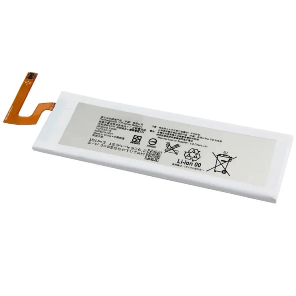 Batería para Sony Xperia AGPB016-A001 M5 E5606 E5663 E5653 E5603 E5633 2600mAh Foto 4 de 4