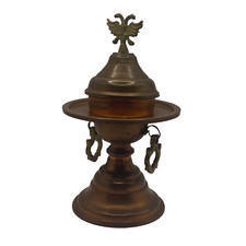 VINTAGE COPPER HANDLE BARBECUE SET ANTIQUE OTTOMAN STYLE "FREE SHIPPING"🎯