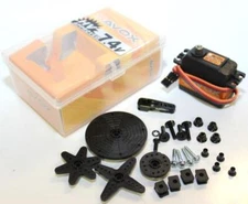 Savox SB-1272SG Monster Torque High Voltage Steel Servo 25T Aluminum Horn Black