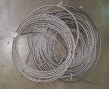 6 New 5/16"x36' foot SS Boat Lift Cables by FIX Marine SSAC 36ft Stainless Steel