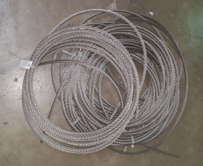 6 New 5/16''x36' foot SS Boat Lift Cables by FIX Marine SSAC 36ft Stainless Steel