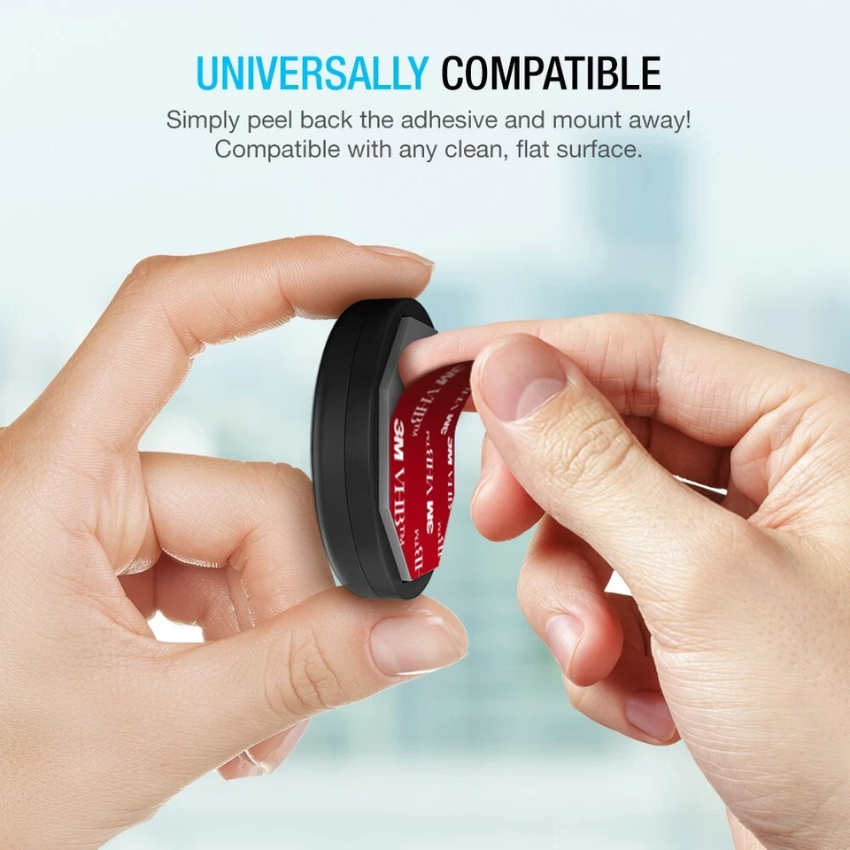 Maxboost Magnetic Phone Car Mount (3-Pack) Flat Stick-on Dashboard Holder - Image 2 of 4