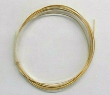14K Gold Filled Wire Half Hard  1/2 Round 20 Ga Gauge 5 Ft