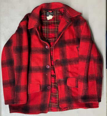 1950s-1960s Hettrick Co. American Field 4 pc Buffalo Plaid Wool