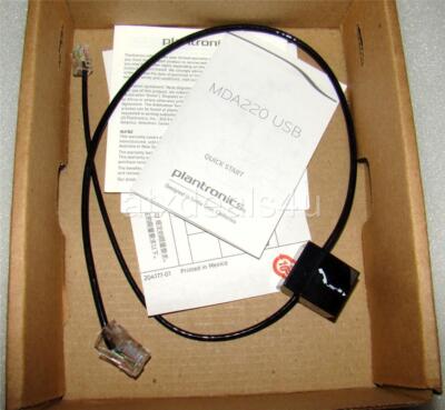 新型Switch Plantronics MDA220 USB 207414-03 Headset Phone Switch New | eBay