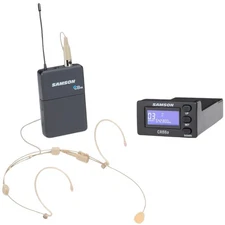 Samson Concert 88 Headset Wireless Microphone System, D Band