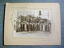 Altes Original FOTO Hangar Reims Flugzeug wohl 2. WK Frankreich 35x27cm Monteure