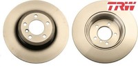 2X Bremsscheibe TRW DF6476S 2 Bremsscheiben Hinterachse Hinten FüR BMW